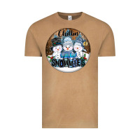 Vintage Camel Chillin With My Snowmies Vintage Tee - FaDigitalArtStudio