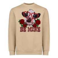 Mushroom be mine valentine's day calf Heavyweight Sweatshirt - RanaPortraitStore