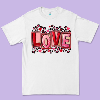 Valentine's Day Love Premium Tee Designed By Fadigitalartstudio