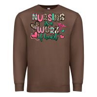 Chestnut nursing is a work of heart Premium Sweatshirt - RanaPortraitStore