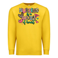 Lemon nursing is a work of heart Premium Sweatshirt - RanaPortraitStore