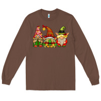 Chestnut Elf Gnomes Long Sleeve Tee - CowhideDigitalArt