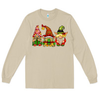 Mushroom Elf Gnomes Long Sleeve Tee - CowhideDigitalArt