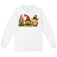 White Elf Gnomes Long Sleeve Tee - CowhideDigitalArt