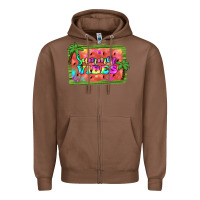 Chestnut summer vibes watermelon Zipper Hoodie - JahusDesignShop