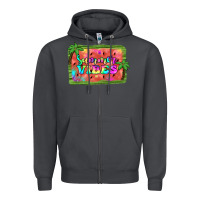 Smoke summer vibes watermelon Zipper Hoodie - JahusDesignShop