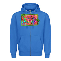 True Royal summer vibes watermelon Zipper Hoodie - JahusDesignShop
