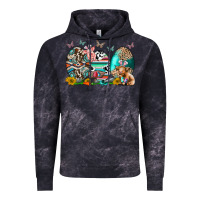 Cloud Black easter easter eggs Vintage Hoodie - CowhideDigitalArt