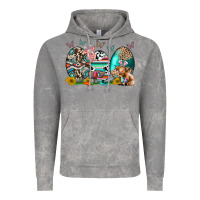 Cloud Rock easter easter eggs Vintage Hoodie - CowhideDigitalArt