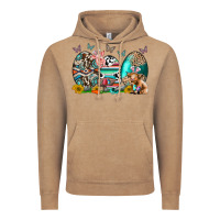 Vintage Coffee easter easter eggs Vintage Hoodie - CowhideDigitalArt