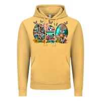 Vintage Mustard easter easter eggs Vintage Hoodie - CowhideDigitalArt
