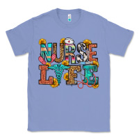 Colony Blue nurse life Classic Tee - OliviaCreatesArt