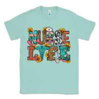Seafoam nurse life Classic Tee - OliviaCreatesArt