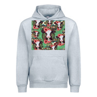 Heather Grey baby cow floral aztec tumbler Urban Hoodie - Jasminsmagicworld