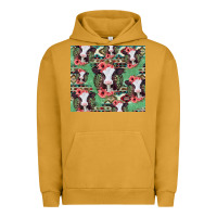 Pigment Peanut Butter baby cow floral aztec tumbler Urban Hoodie - Jasminsmagicworld