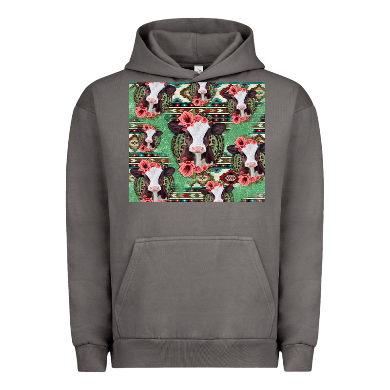 Baby Cow Floral Aztec Tumbler Urban Hoodie by Jasminsmagicworld | Teevron
