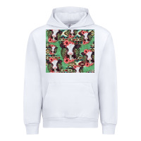 White baby cow floral aztec tumbler Urban Hoodie - Jasminsmagicworld