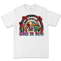 White Cinco de mayo rainbow Premium Tee - FaDigitalArtStudio