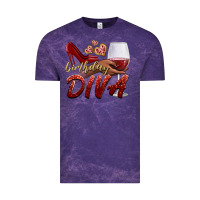 Cloud Purple birthday diva Vintage Tee - BundleAndBundleShop