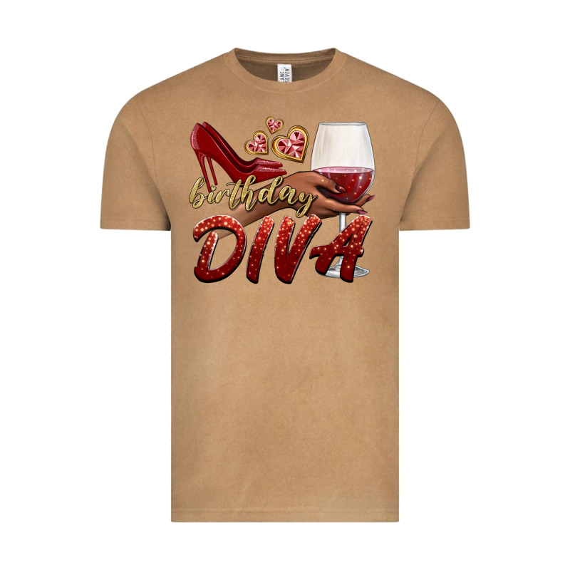Birthday Diva Vintage Tee by BundleAndBundleShop | Teevron