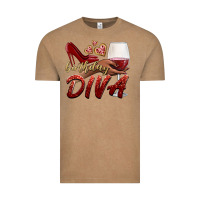 Vintage Coffee birthday diva Vintage Tee - BundleAndBundleShop