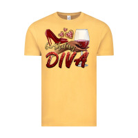 Vintage Mustard birthday diva Vintage Tee - BundleAndBundleShop