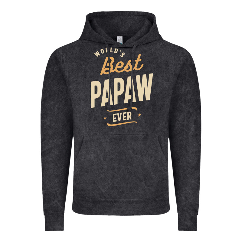 Mens Best Papaw Ever Funny Dad / Grandpa Vintage Hoodie by DesigneFamous | Teevron