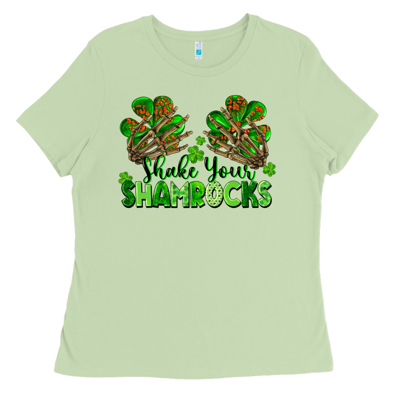 Shake Your Shamrocks Ladies Tee by FaDigitalArtStudio | Teevron