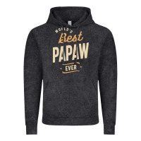 Mens Best Papaw Ever Funny Dad / Grandpa Vintage Hoodie | Teevron