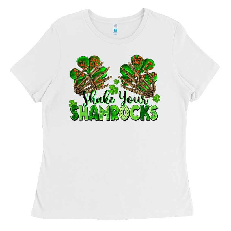 Shake Your Shamrocks Ladies Tee by FaDigitalArtStudio | Teevron