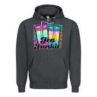 Smoke tea junkie Zipper Hoodie - JahusDesignShop