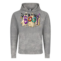 Cloud Rock boo Vintage Hoodie - CowhideDigitalArt