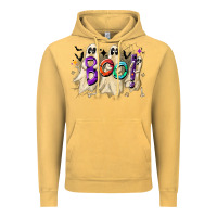 Vintage Mustard boo Vintage Hoodie - CowhideDigitalArt