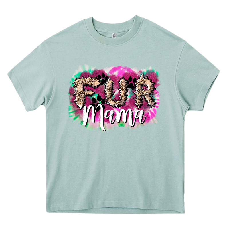 Fur Mama Mother's Day Heavy Core Tee by HowdyJamesFarm | Teevron