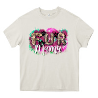 Cream Fur mama mother's day Heavy Core Tee - HowdyJamesFarm
