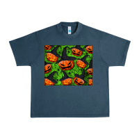 Midnight Navy halloween pumpkin mouse pad Urban Heavy Tee - BundleAndBundleShop