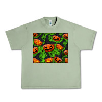 Oil Green halloween pumpkin mouse pad Urban Heavy Tee - BundleAndBundleShop
