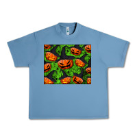 Pebble Blue halloween pumpkin mouse pad Urban Heavy Tee - BundleAndBundleShop