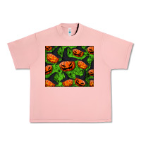 Salmon halloween pumpkin mouse pad Urban Heavy Tee - BundleAndBundleShop