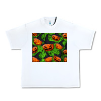 White halloween pumpkin mouse pad Urban Heavy Tee - BundleAndBundleShop
