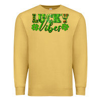 Antique Gold lucky vibes Premium Sweatshirt - RanaPortraitStore