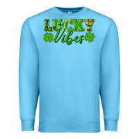 Ocean Blue lucky vibes Premium Sweatshirt - RanaPortraitStore