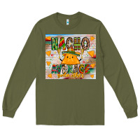 Army Green Nacho Average God mother Long Sleeve Tee - CowhideDigitalArt