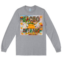 Heather Grey Nacho Average God mother Long Sleeve Tee - CowhideDigitalArt