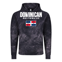 Cloud Black dominican republic Vintage Hoodie - DesigneFamous