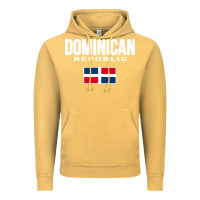 Vintage Mustard dominican republic Vintage Hoodie - DesigneFamous