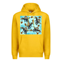 Lemon spinosaurus Premium Hoodie - Artiststas