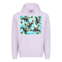 Lilac spinosaurus Premium Hoodie - Artiststas