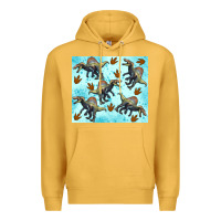 Mustard spinosaurus Premium Hoodie - Artiststas