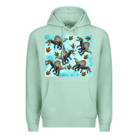 Seafoam spinosaurus Premium Hoodie - Artiststas